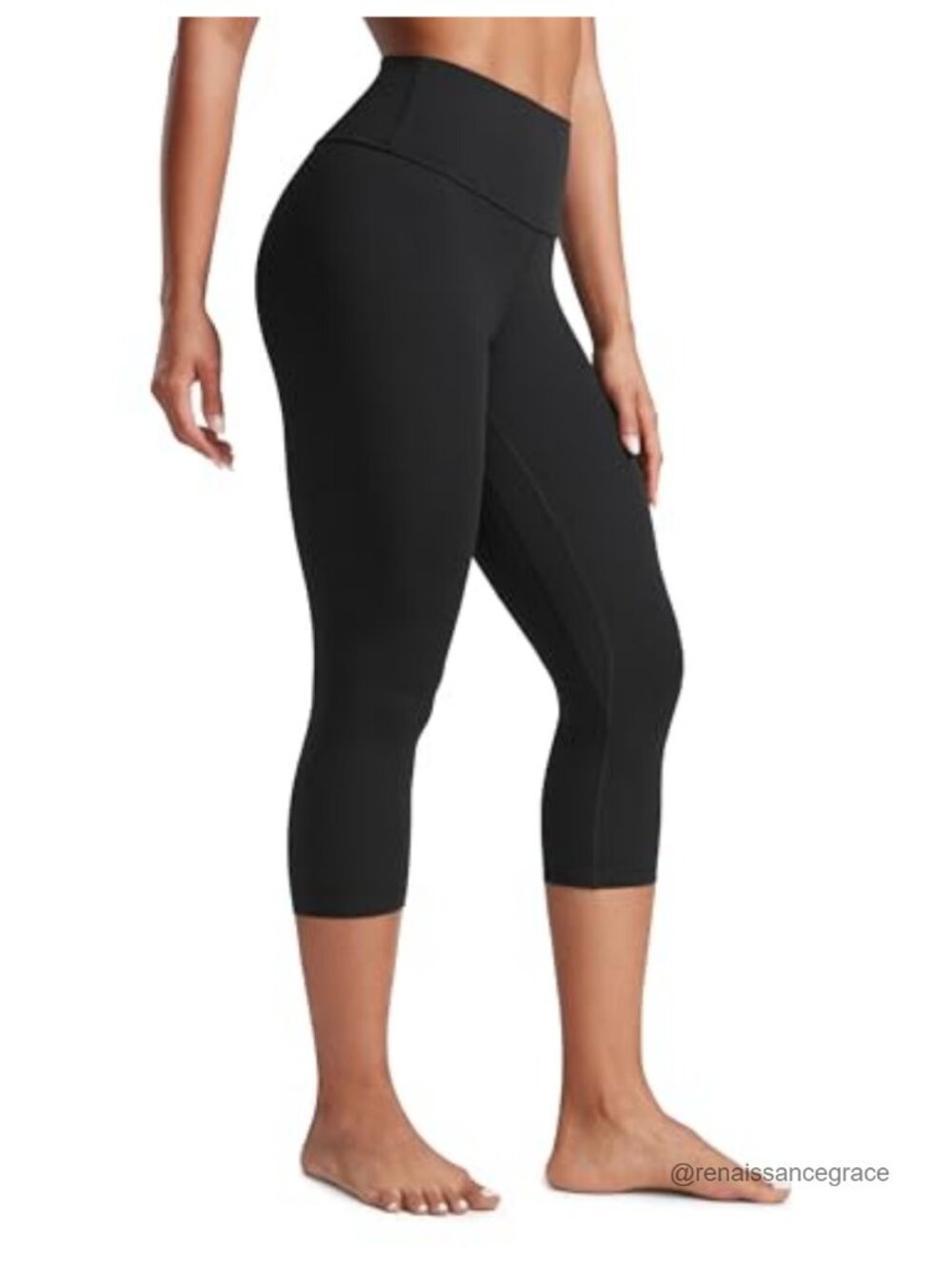 CRZ YOGA Butterlift High Rise Capri Leggings Yoga Workout